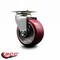 Service Caster 4 Inch Poly on Aluminum Wheel Swivel Caster with Roller Bearing SCC-20S420-PAR - alternate 3